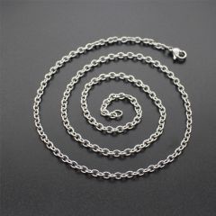 (Wholesale)316 Stainless Steel 2.0mm Chain Necklace - SJ9